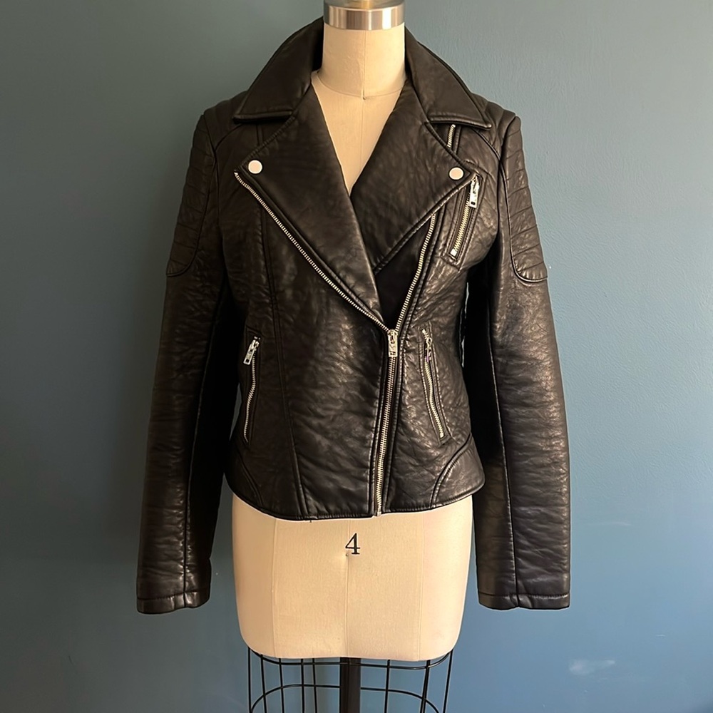 2014 American Eagle Faux Leather Jacket.